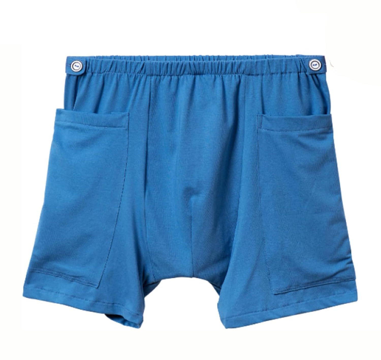 Gedrackpmyn Blue Incontinence Care Shorts, Fistula Catheter Underwear, Urine Drainage Bag Underwear, Pants For Nephrostomy, Suprapubic&Biliary Catheters,3Xl,