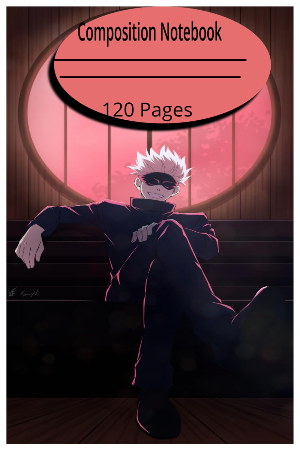 jujutsu Gojo saturo: 120 lined pages Notebook, Blank journal for Gojo saturo fans