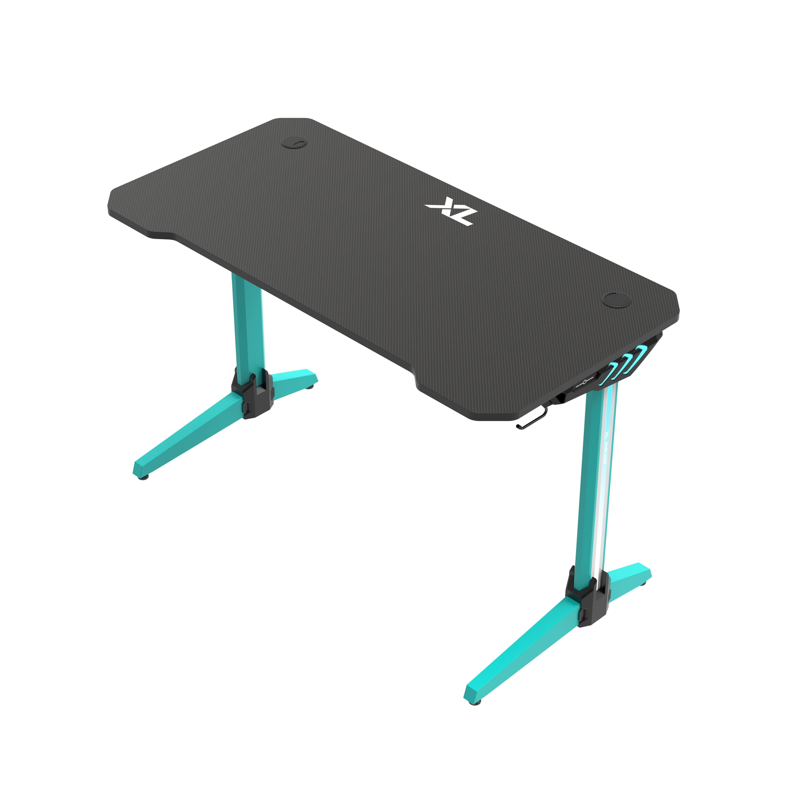 Buy Anda Seat Excel Gaming Desk with LED Lights Gaming Table Desk 120cm with Under Desk Cable