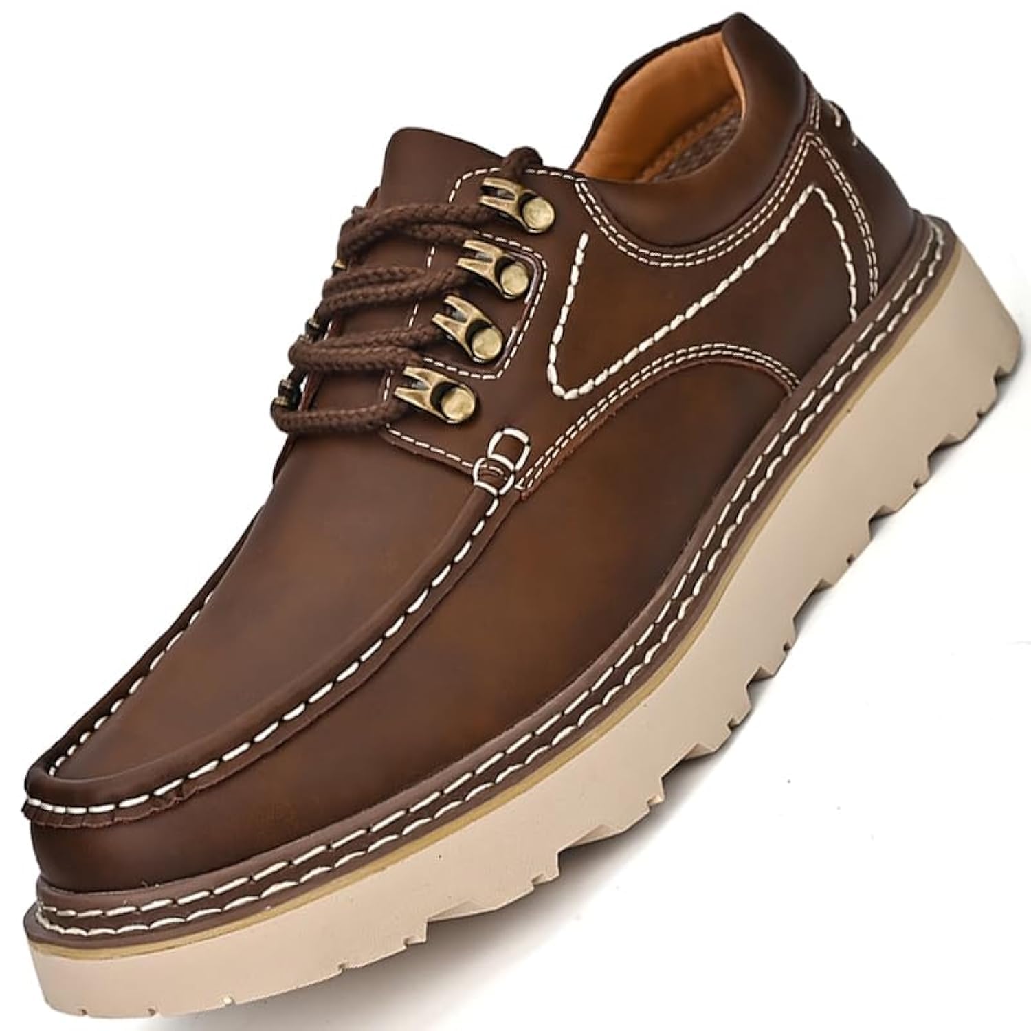 - Men's Casual Oxford Shoes - Chelsea Boots Work Genuine Leather Dress Formal Shoes in Classic Colors and Sizes