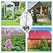 JOYBee Metal Hummingbird Wind Spinners with Rain Gauge-Metal Stake with Replacement 7