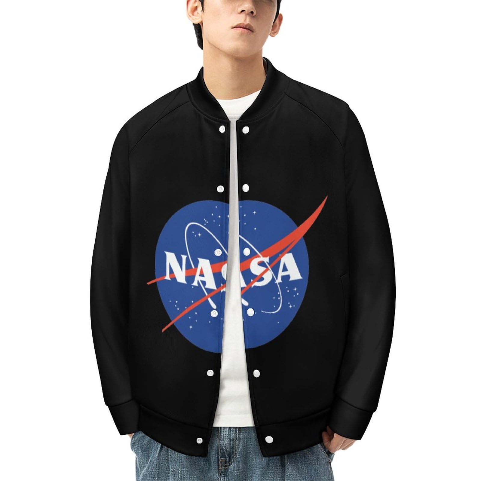 Amazon.co.jp: スタジャン ナサ Nasa メンス ジャケット アウター