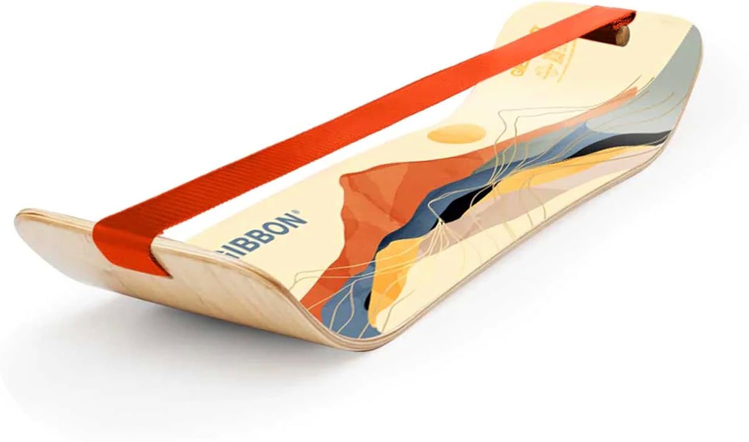 GIBBON SlackBoard - GiBoard Balance Board - Gift for Kids & Adults - 1 & 2 Line Options - Slackline 