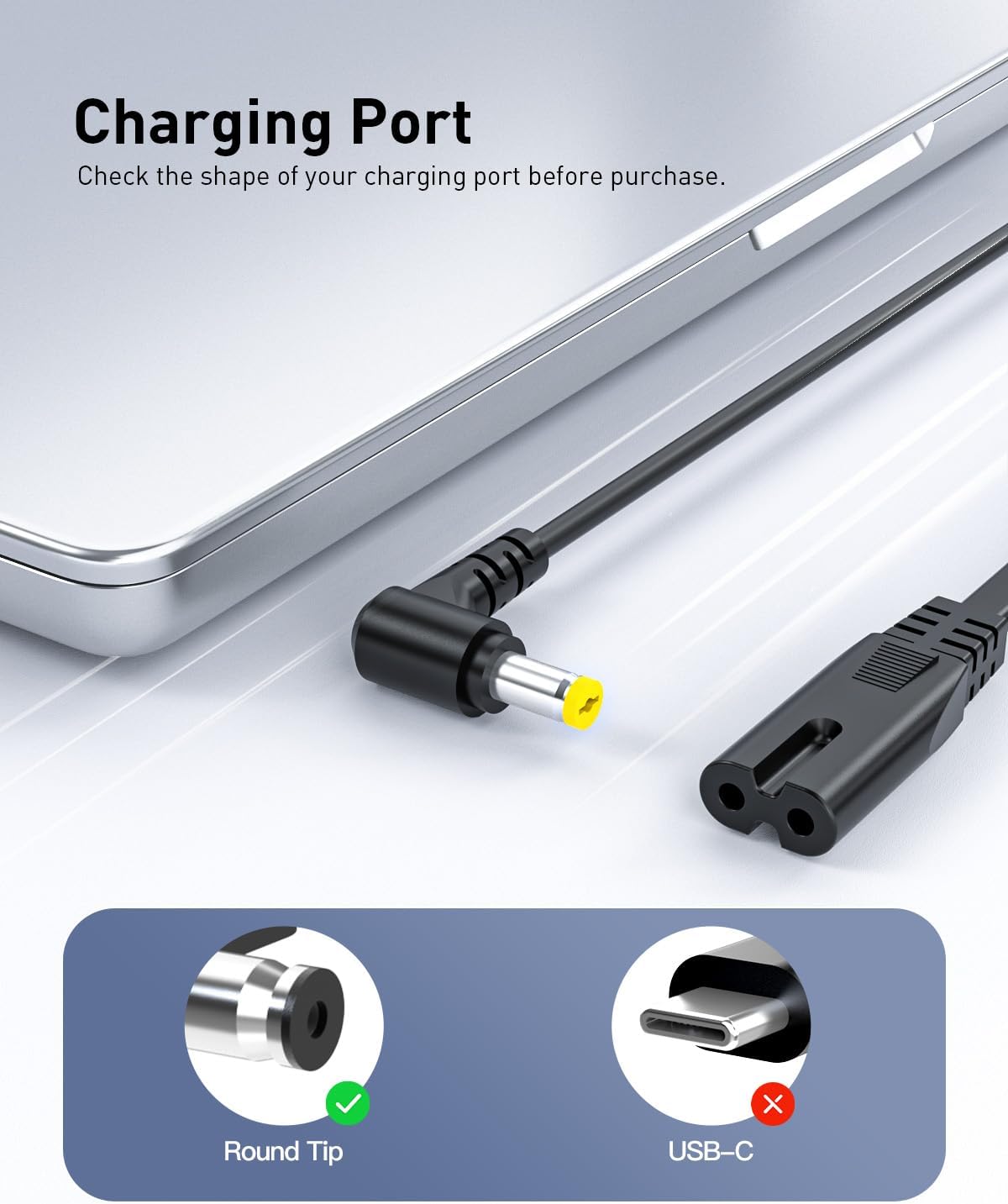Superer AC Charger and Power Cord