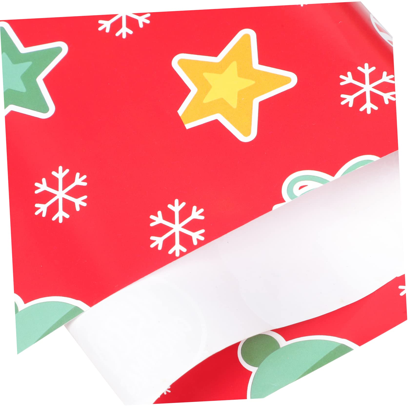 Amazon | VILLFUL 包装紙ロール3ロール クリスマスの包装紙 ラッピング