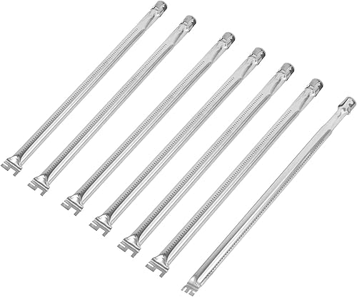 DELSbbq 67556 Kit de tubo de quemador de parrilla para parrillas Weber Summit 640 Summit 650, acero inoxidable, paquete de 7 disponible en Yaxa Peru