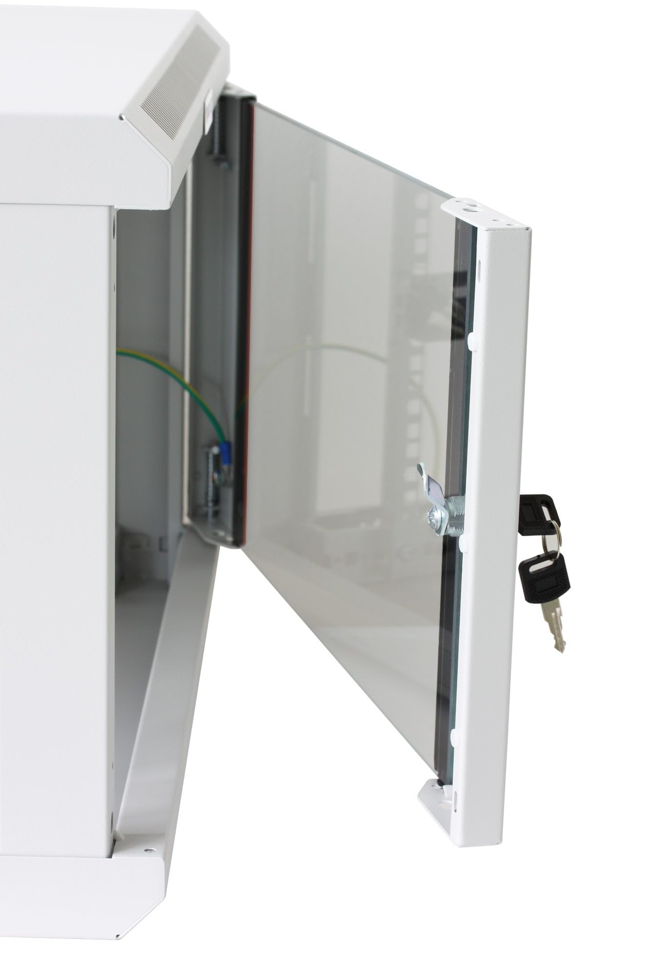 Techly Professional 620669 Armadio Rack 19" a Muro 12 unità Sezione Unica Prof. 600mm Grigio Grigio