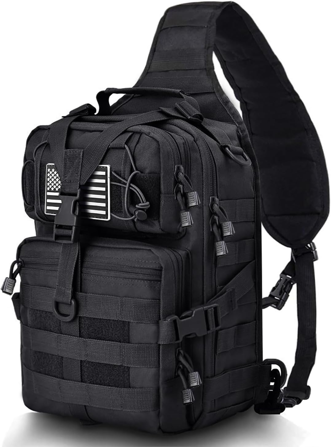 HAOMUK Men's Tactical Sling Bag-028 tactical sling bag backpack (pack of 1)