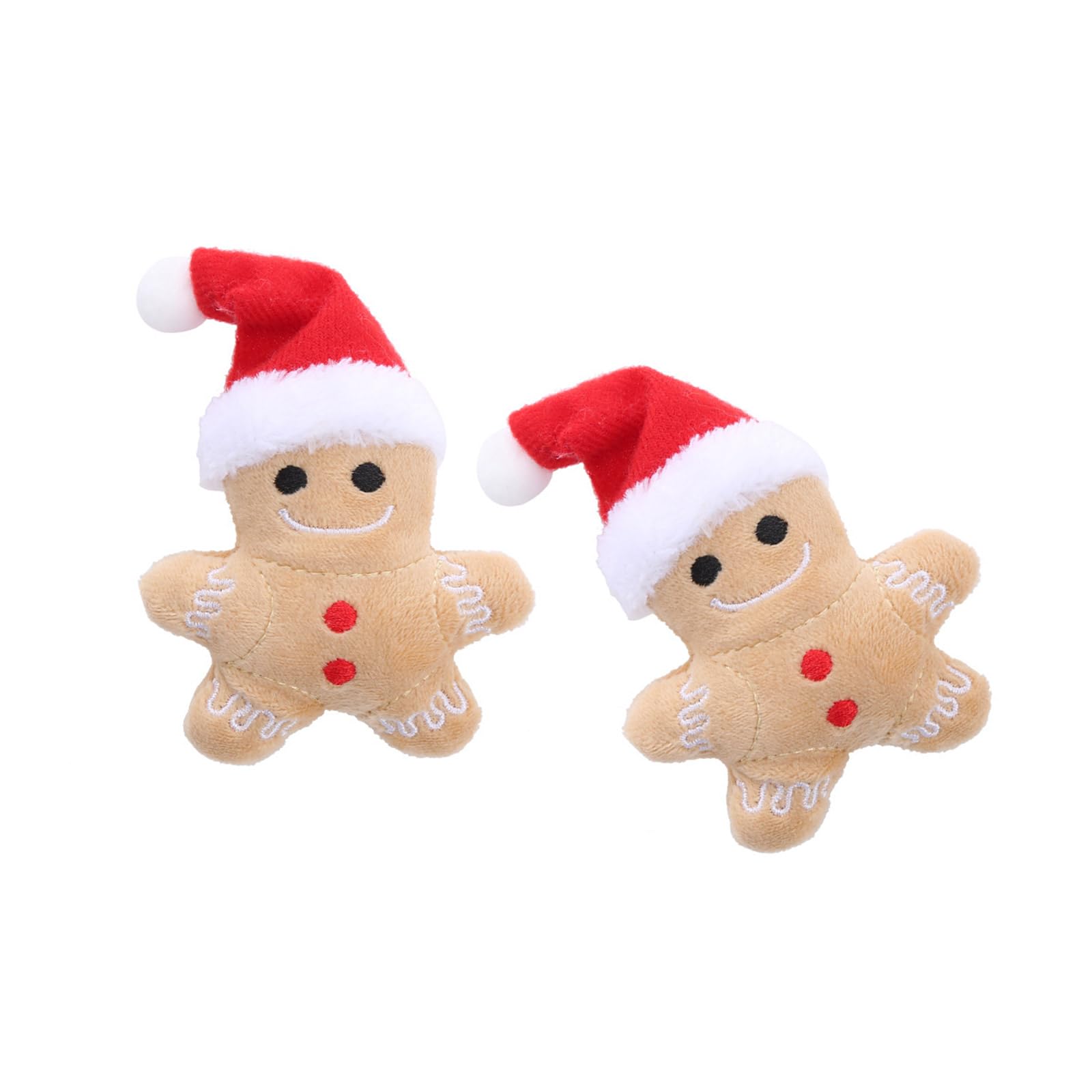 COYENRAT 2lots Interactively Christmas Cats Toy Bites Cats Toy Cats Entertainment Toy for Chewing and Grasping