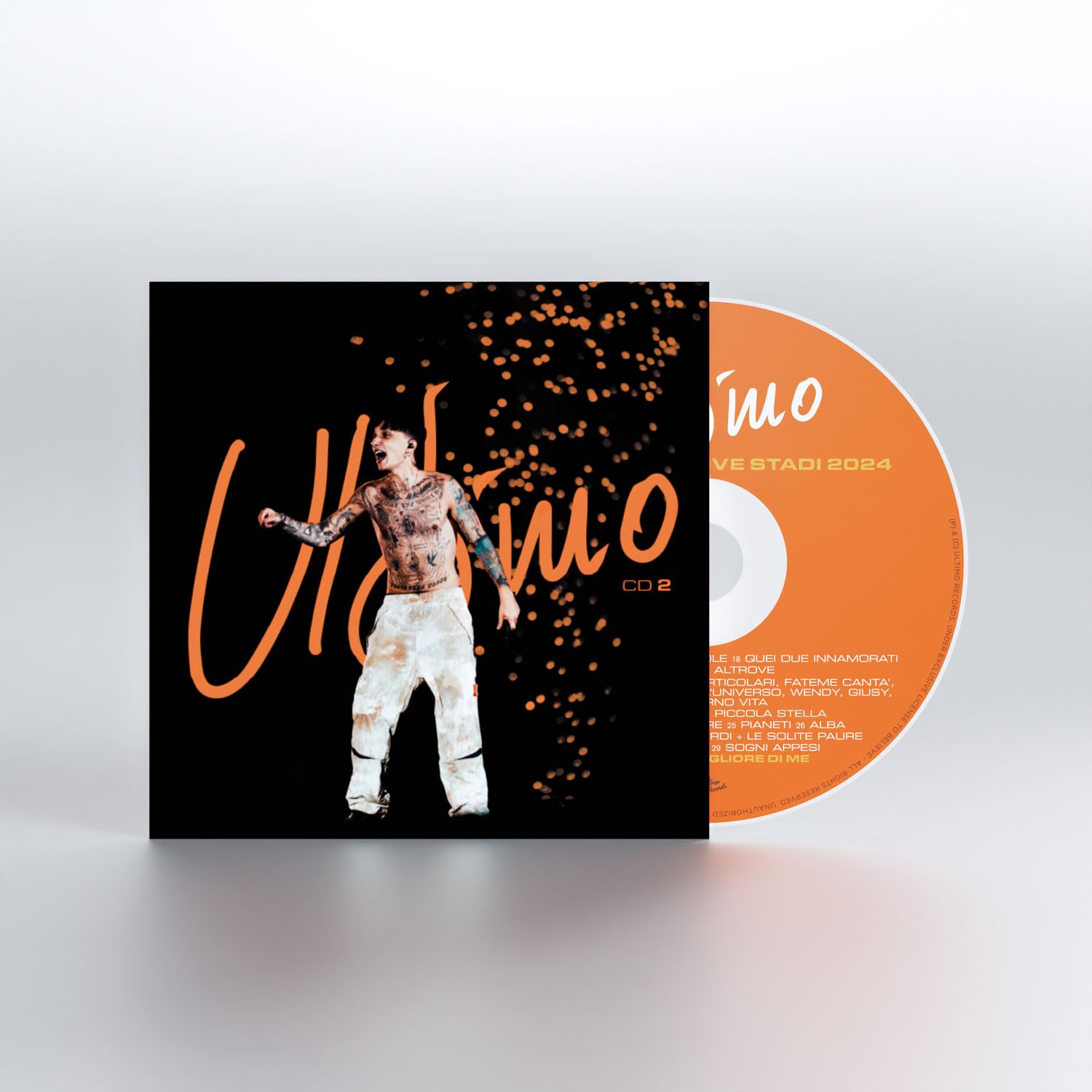 ULTIMO LIVE STADI 2024 - Box Doppio CD (autografato) - ESCLUSIVA AMAZON