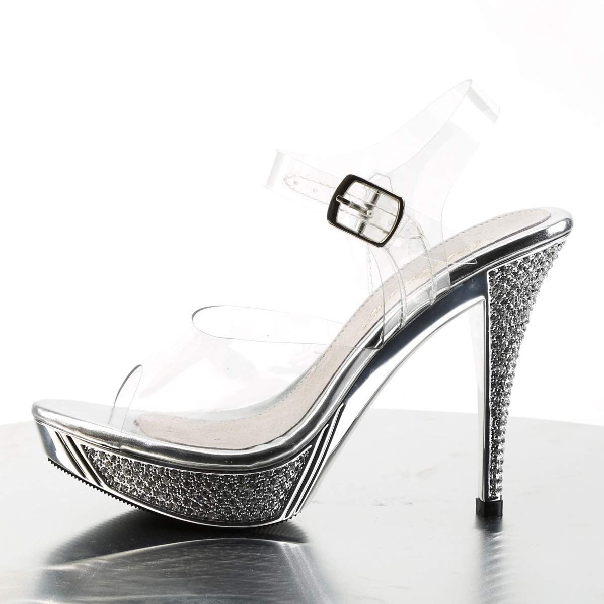 Pleaser Elegant 408, Sandalias Mujer