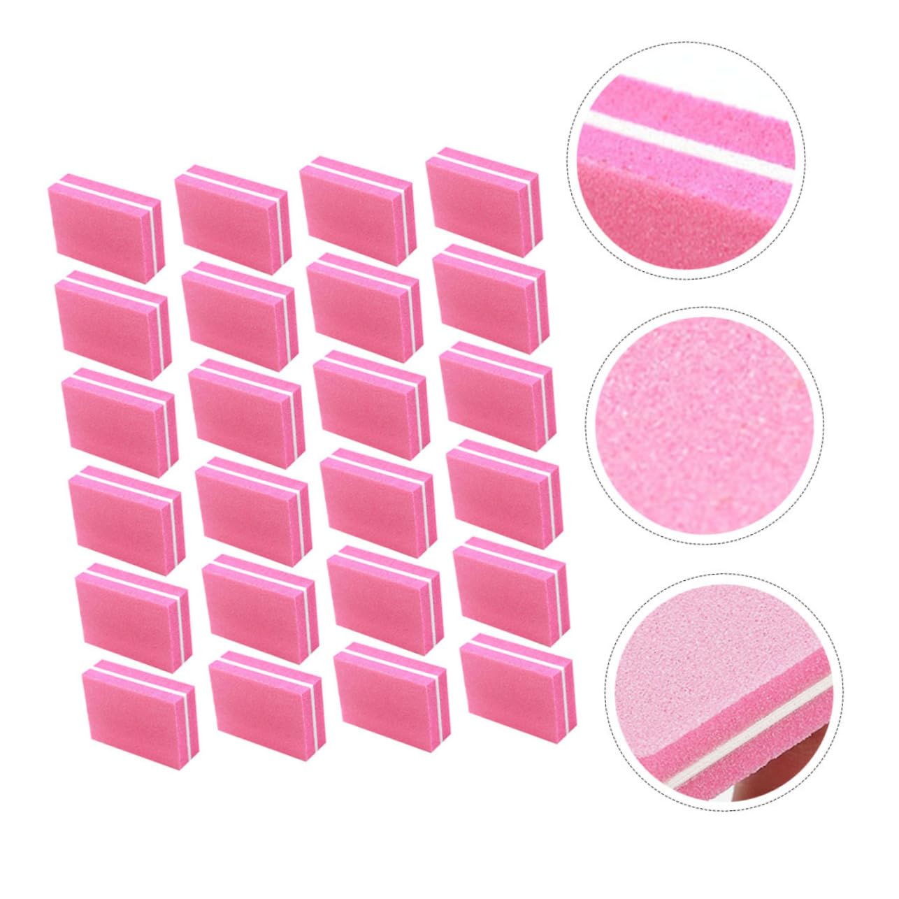 Healvian 250piezas Limatips De Esponja Para Uñas Herramienta De Manicura y Pedicura Multi-lados Diseño Chic y Delicado Para Uñas Naturales y Acrílicas Para Uso Profesional y Doméstico