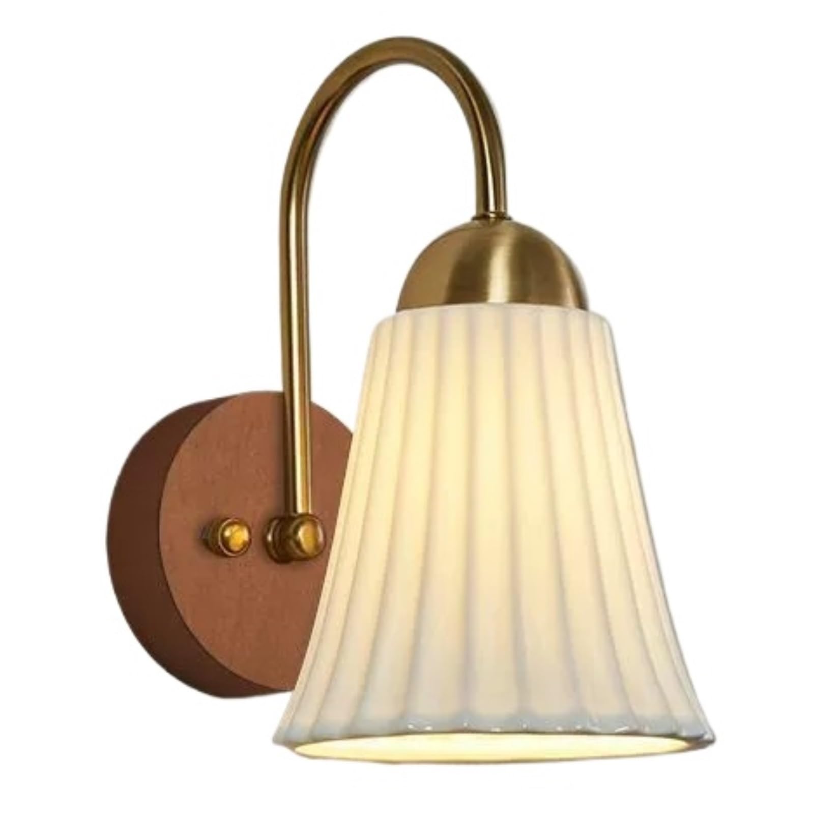 FEITENGDA Vintage Style Wall Sconce Mid Century Modern Wall Light