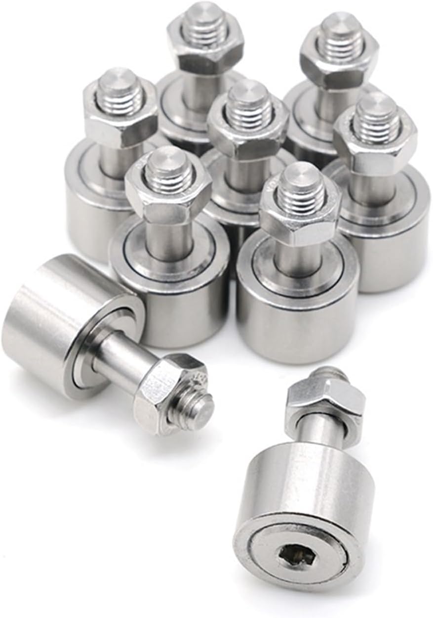 KR19 CF8 Cam Followers Bearing (1PC) M8x19x32.2mm Stud Type Track Rollers NAKD19 KR19PP/UU Bearings CF-8