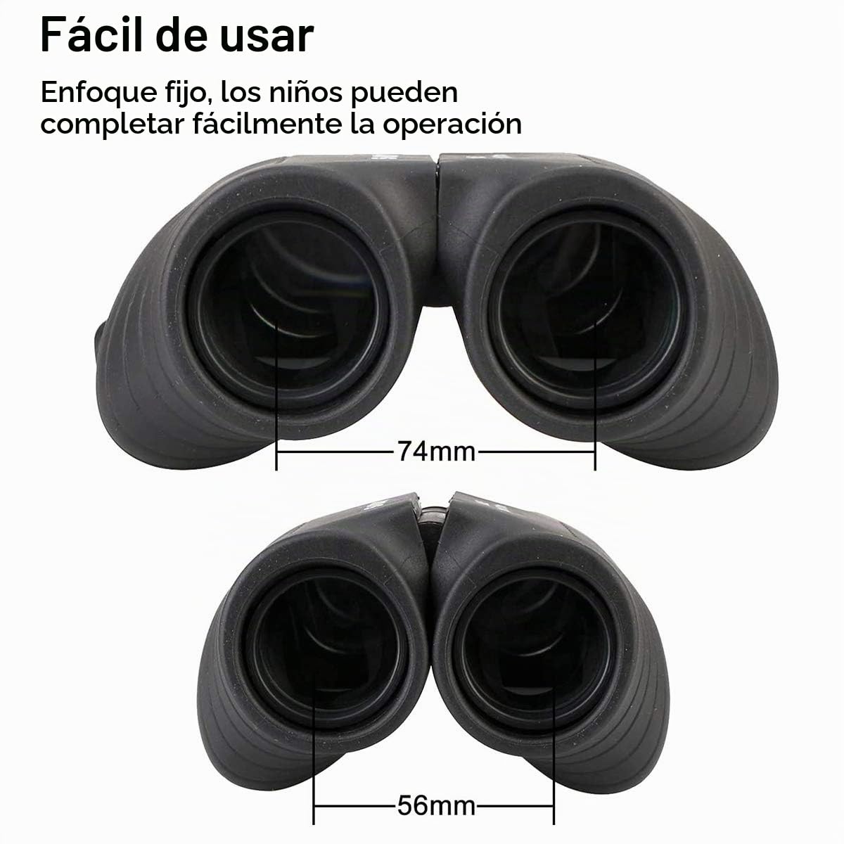 SVBONY SV10 - Prismáticos de 8 x 25 mm para Deportes, porro, Prisma y Concierto, prismáticos de Enfoque automático para fútbol, Rugby, Baloncesto, Deporte, Eventos, Acampar