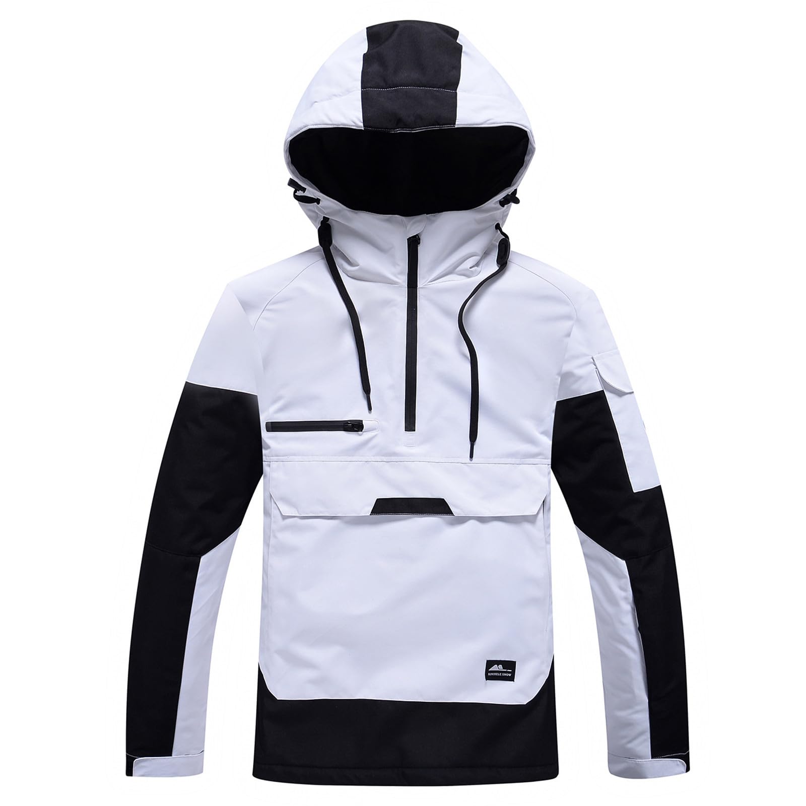 Generico Giacca Snowboard Uomo Antivento Giaccone Termica Giacche Da Lavoro Giacca Sci Tecnica Giubbotto Uomo Invernale Calda Cappotto Trekking Pesante Winter Jacket Men Giacchetto
