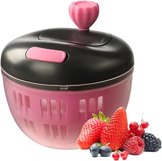 Salladscentrifug - Salladsbricka | Fruit Dehydrator Drainer - Manuell fruktdräneringskorg 30 cm slitstark plasthandfat för frukt och grönsaker, perfekt för torkning och köksförberedelse