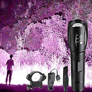 Adjustable IR Illuminator for Night Vision Scope 350 Yard, Best Weapon Mounted Infrared Flashlight 850nm for Rifle Predator Coyote Hog Hunting A Necessity for Law Enforcement