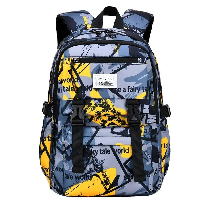 Mochila Escolar LukeSports Estampada Reforçada Grande