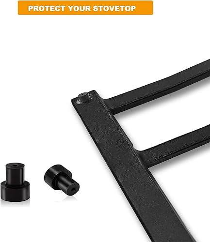 Miniatura 5 de W10919249 Pies de goma para rejilla de gas – Compatible con Whirlpool, Maytag, KitchenAid y más, paquete de 14