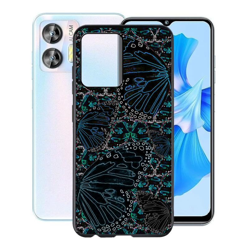 KJYFOANIfor Oukitel C36 Case, Black Shockproof Bumper Sleeves, 360° Drop Protection Shell Full Body Ultra-Thin Soft Silicone Cover for Oukitel C36 (6.56") - Artists