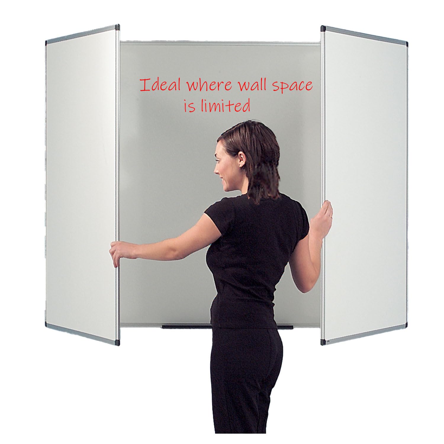 Locking Confidential Magnetic Whiteboard 120 x 90cm