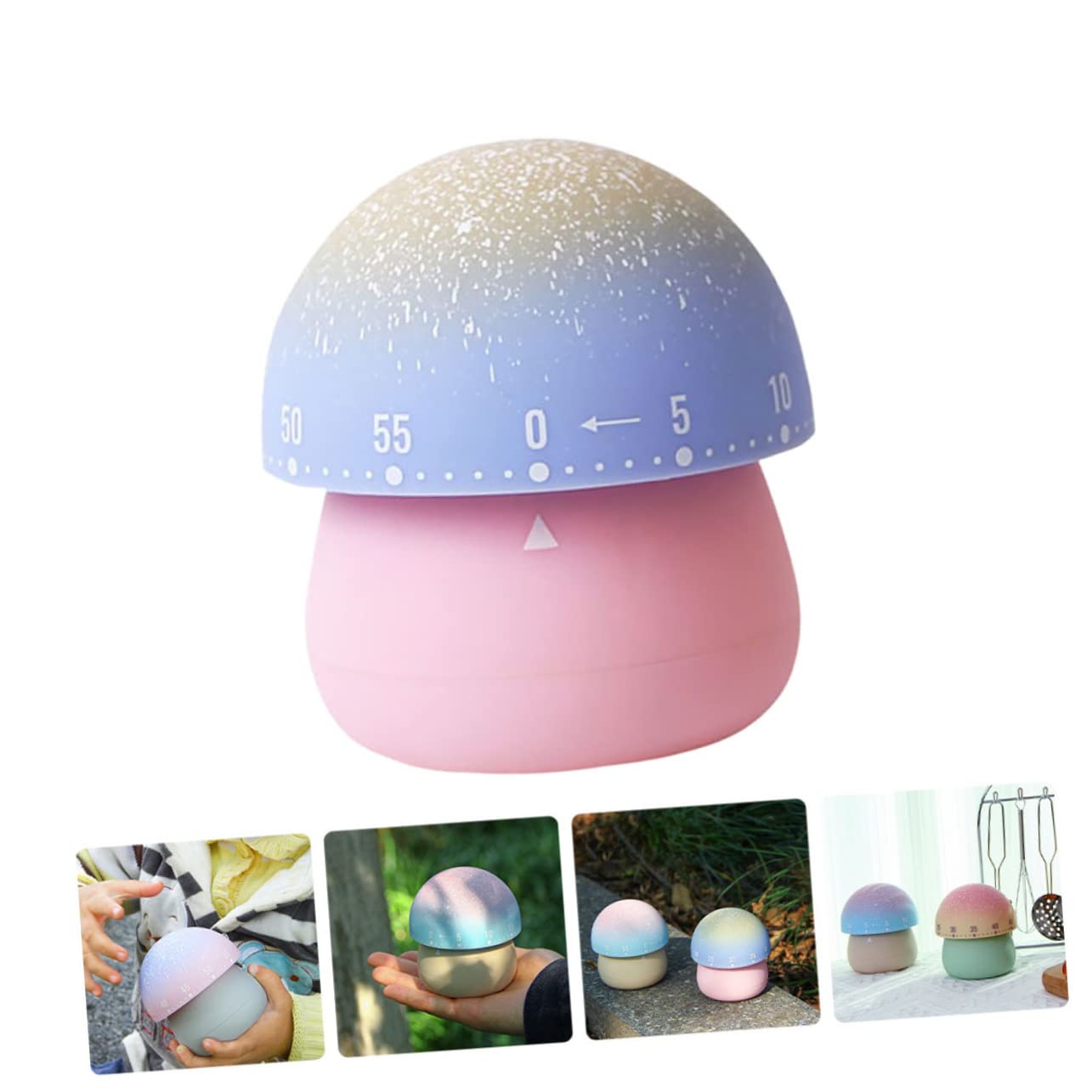 PRETYZOOM 3pezzi Timer Meccanico Per Cucina Forma Di Animale Timer Rotante Per Conto Alla Rovescia Utile Per Cottura Sport e Studio Funzione Semplice e Pratica Colori Casual