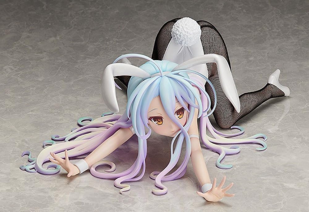 No Game No Life - Shiro - 1/4 króliczek Ver figurka akcji/figurka anime nsfw figurka malowana postać model/model zabawki/PVC/anime kolekcjonerzy przedmiot 12 cm