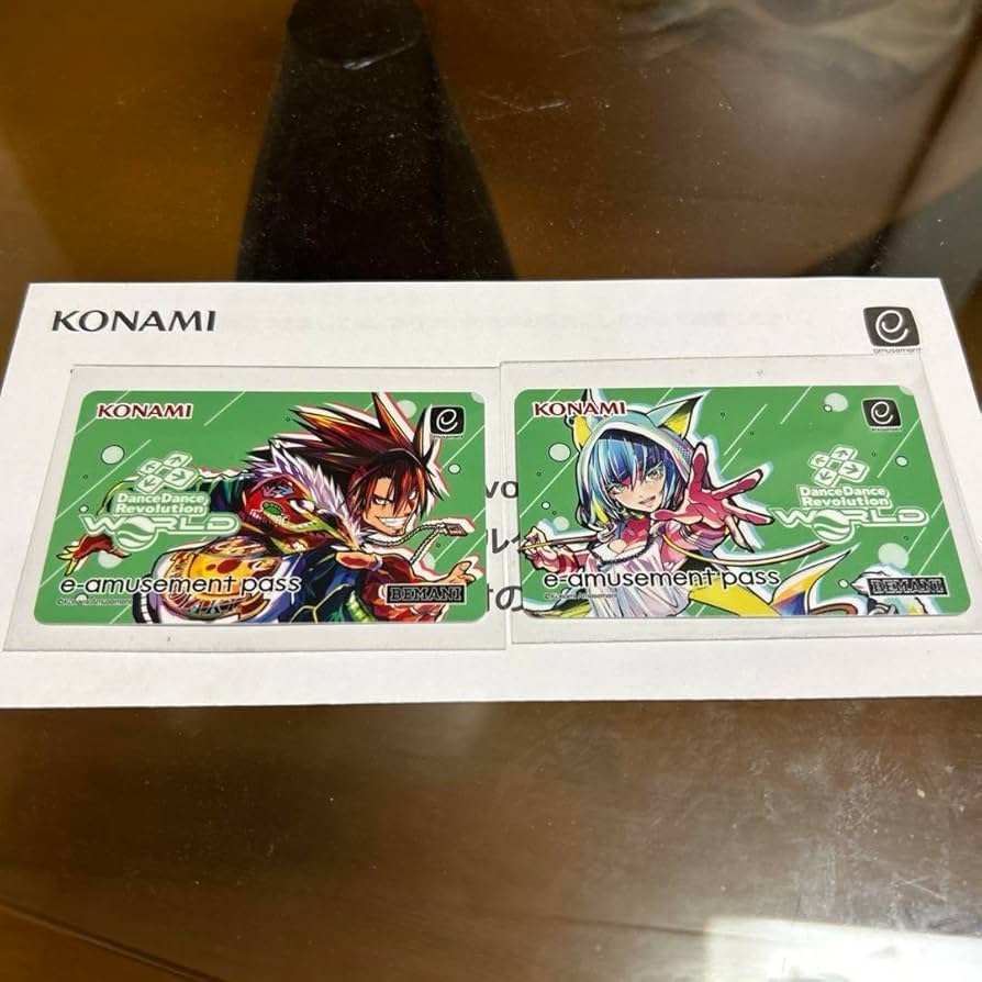 コレクション e-amusement pass DDR WORLD EMI&RAGE Amazon.co.jp: DDR WORLD e-amusement pass 2枚セット