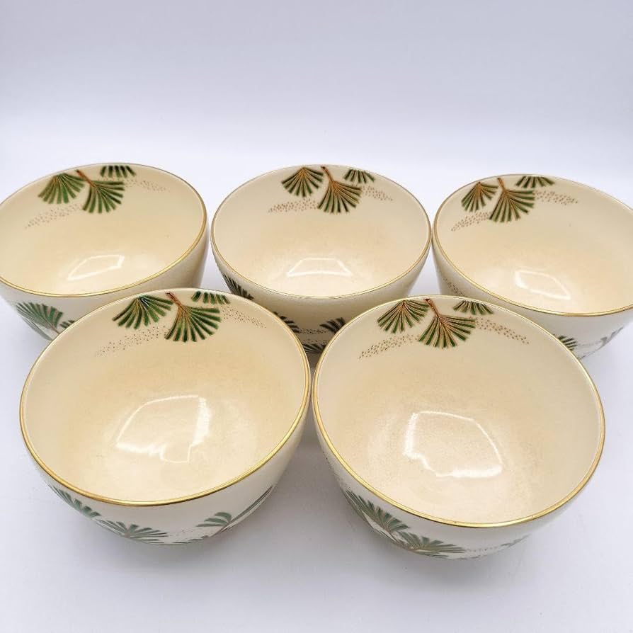 粉引 数茶碗 十客 兵山 共箱 抹茶碗 茶道具 【k3338】 茶道具 抹茶碗】 数茶碗 古三島 5客 中村与平作 | 数茶碗