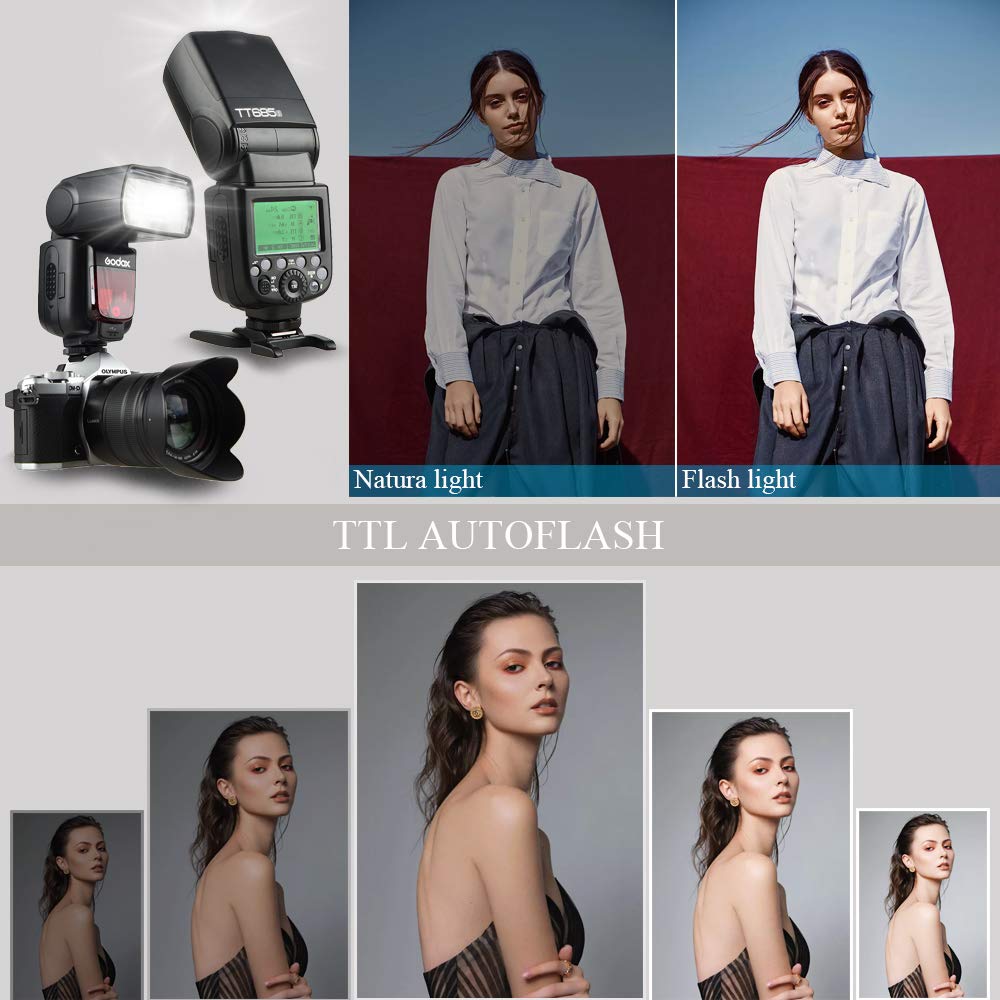 Amazon | GODOX TT685C キャノン用 クリップオンストロボ E-TTL GN60