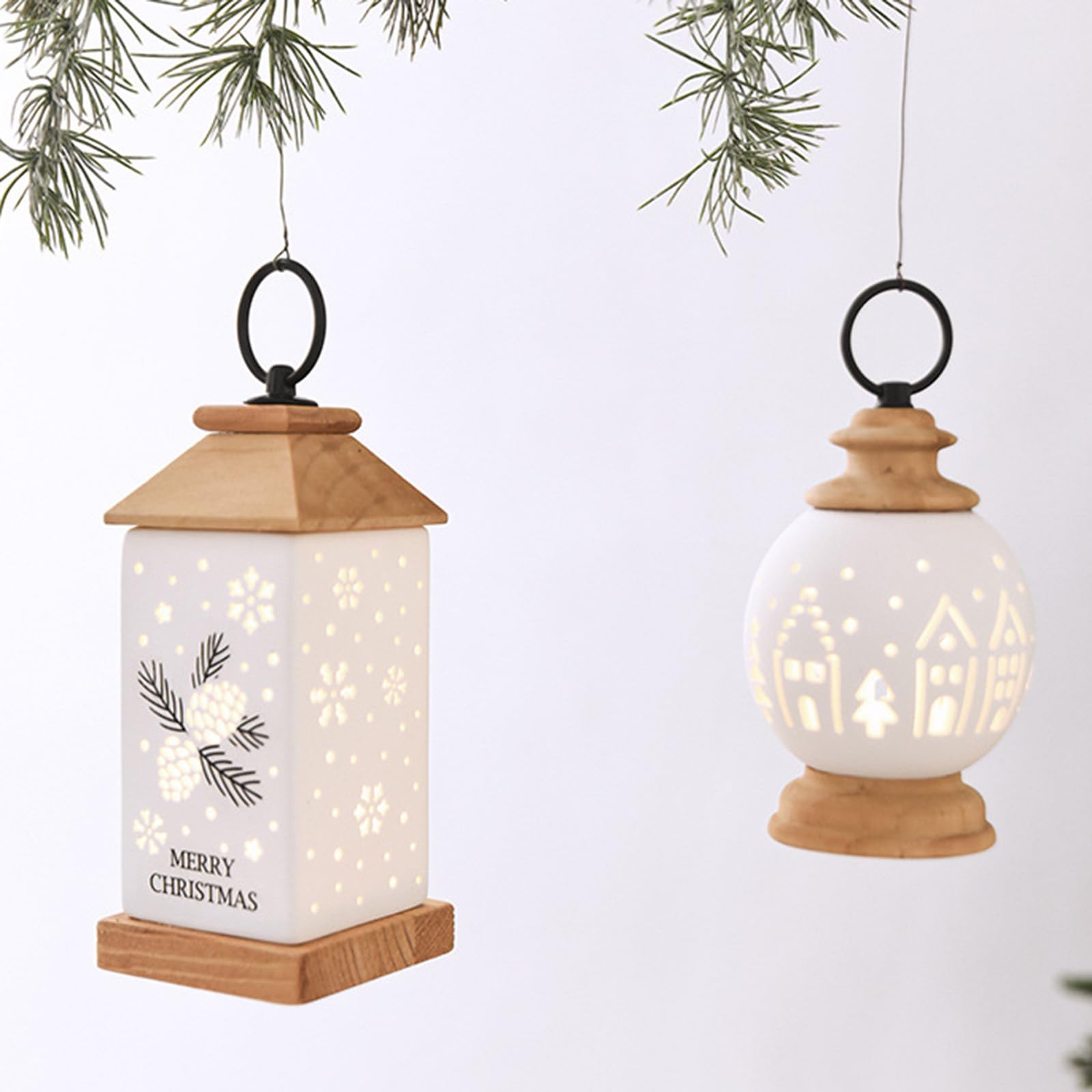 Decoración de navideña con Pilas, G