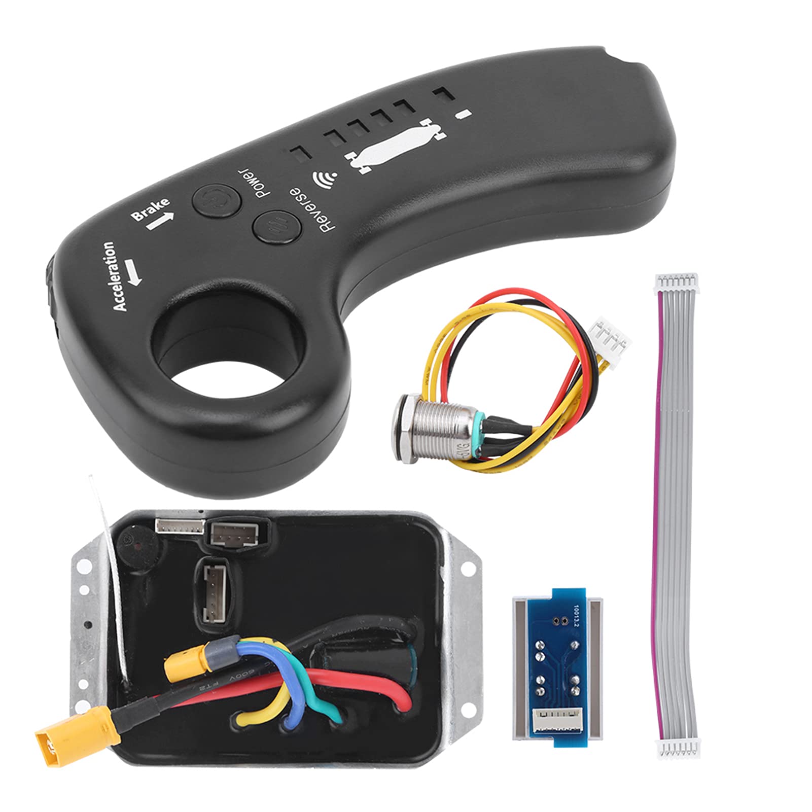 Kit ESC per skateboard elettrico Demeras 36V, controller per skateboard elettrico, longboard e telecomando, kit di sostituzione ESC a doppio motore.