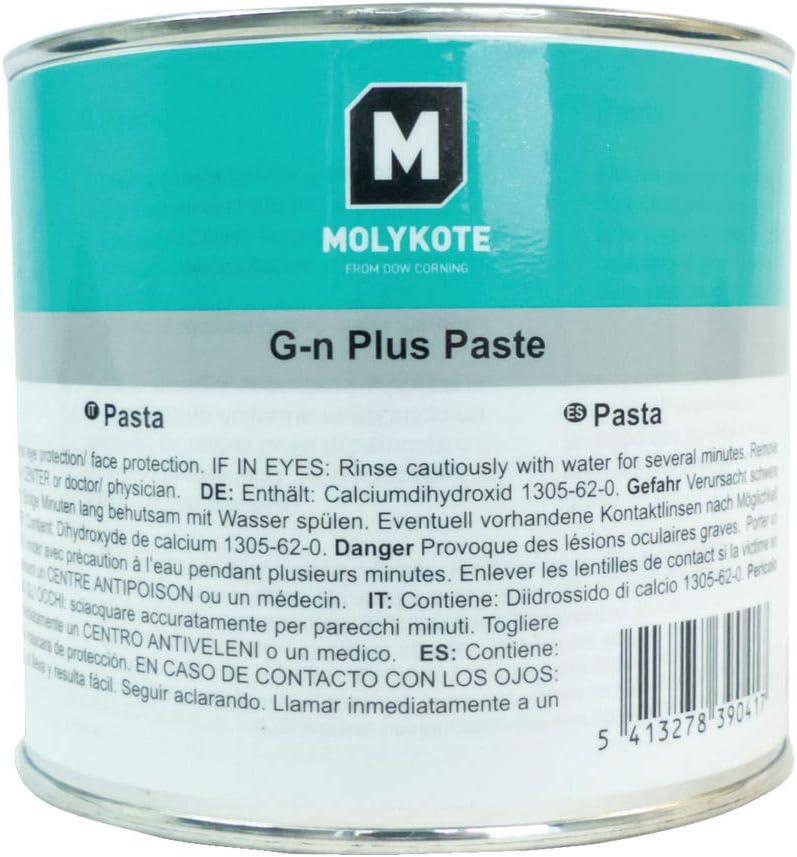 Molykote Machine Lubricant Paste - 1kg Can, Prevent Corrosion