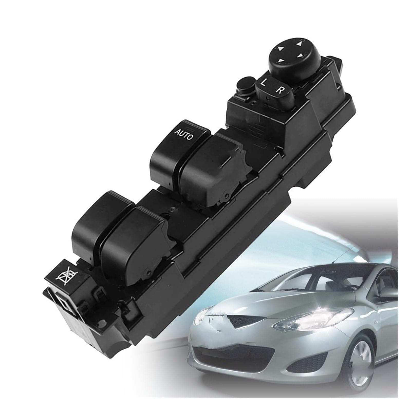 BAFAFA Pulsantiera Alzavetri per 2 per M2 2007-2013 DF7366350B Electric Power Master Window Specchio Interruttore Sollevatore Pulsante Regolatore Controllo Accessori Auto Interruttori Alzacristalli