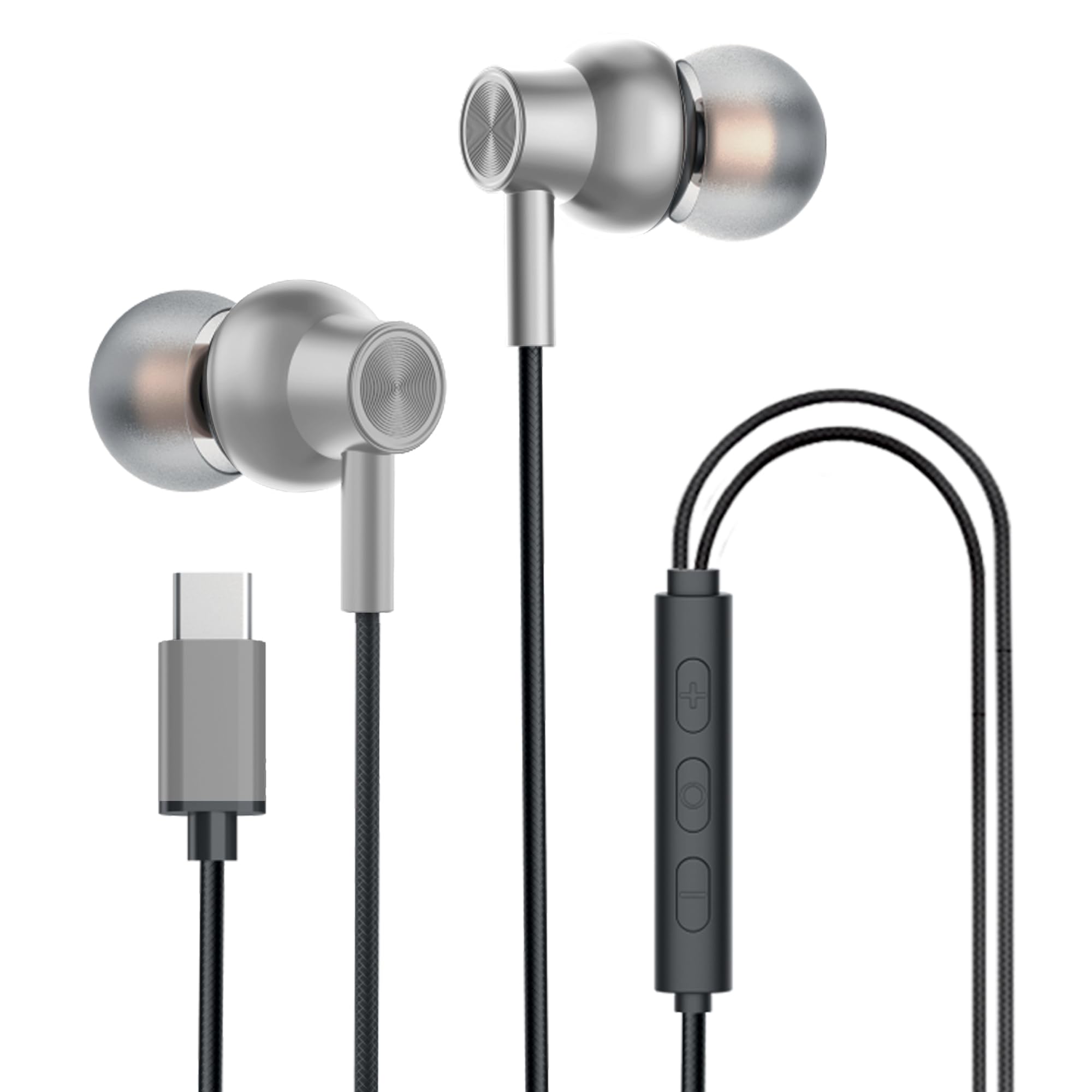 Kratos Tune V6 Earphones - Deep Bass & Type-C -13
