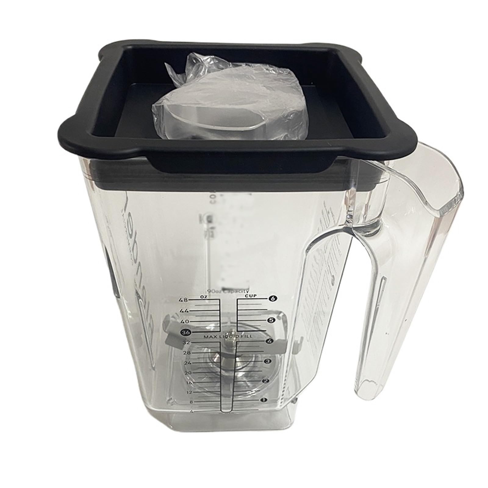 90oz 3 Quart Blender Jar，Compatible for Blendtec，Q-Series 825 570 575 625 650 725 759 800 885 Replacement Cup