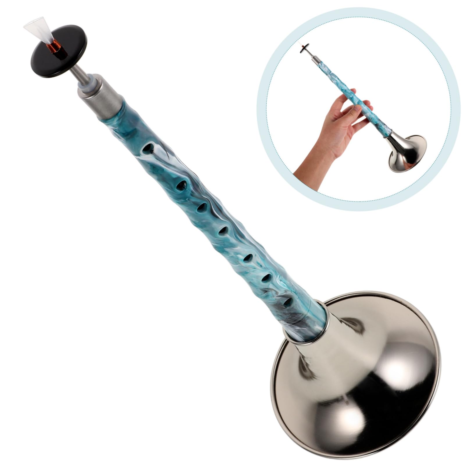 Toddmomy Traditionelles Suona Blasinstrument und Kupfer mit Hoher Haltbarkeit Künstlerischem Design für Anfänger bei Kulturellen Aufführungen