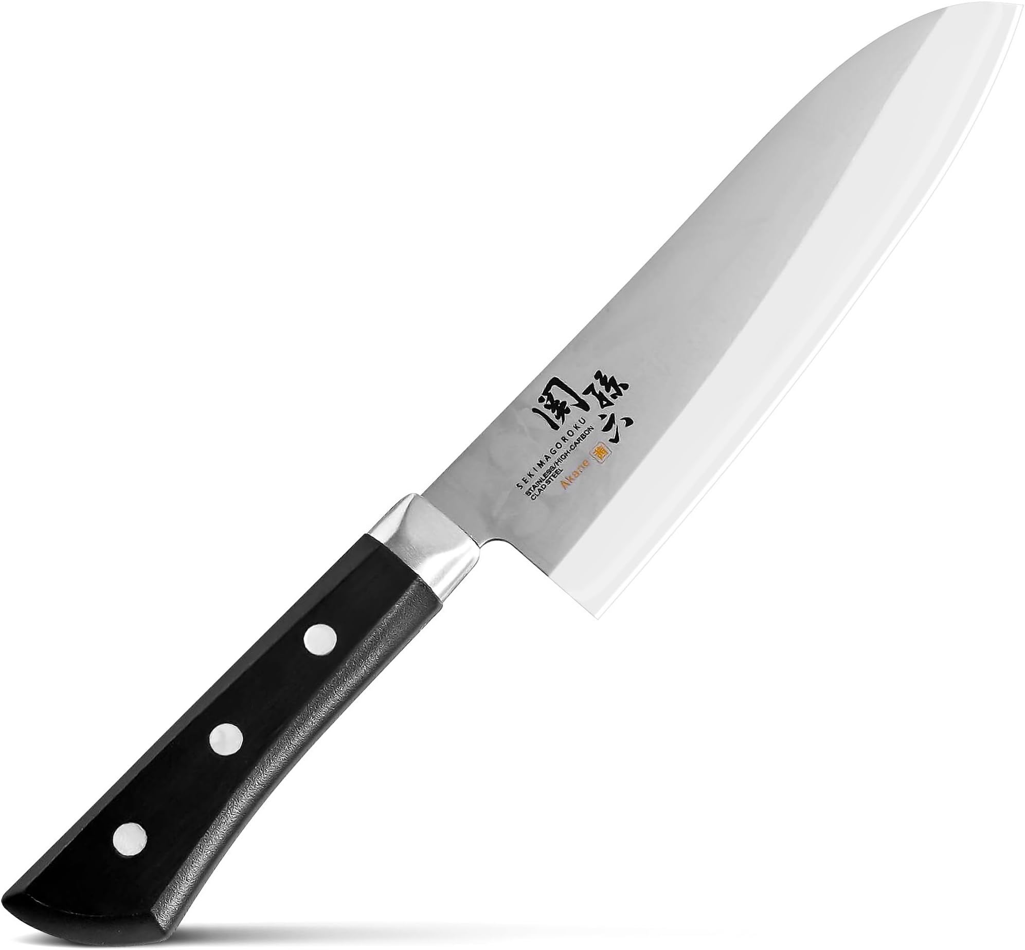 KAI AE2905 Santoku Knife Seki Magoroku Akane 6.5 inches (165 mm), Dishwasher Safe, Easy Care, Made in Japan