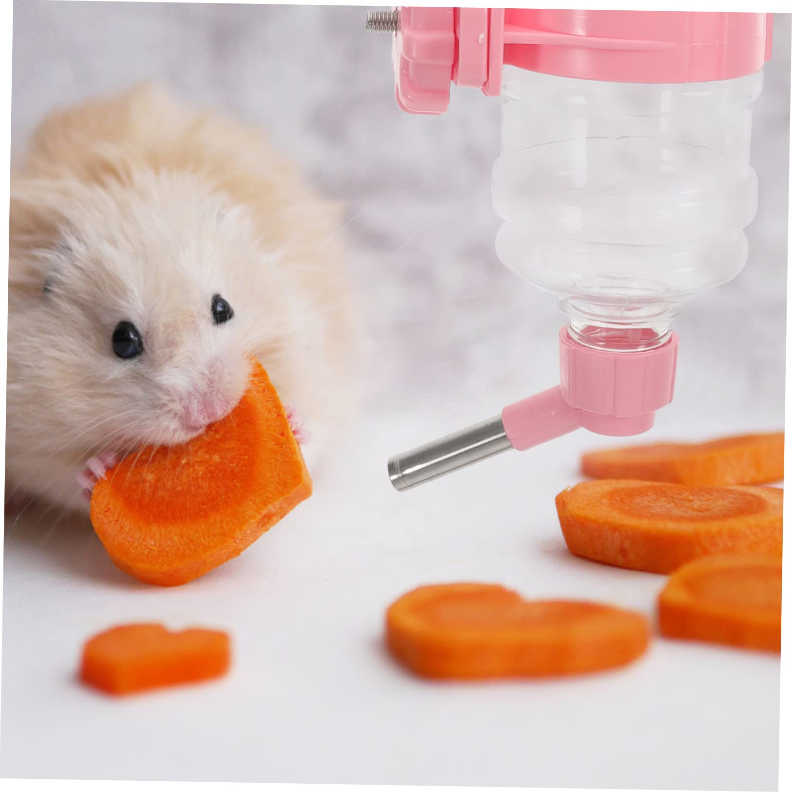 SUPVOX 3juegos Dispensador Automático De Agua para Bebedero para Hámster y Conejos Diseño Antivuelco Material Seguro Olores para Mantener Mascota Hidratada y