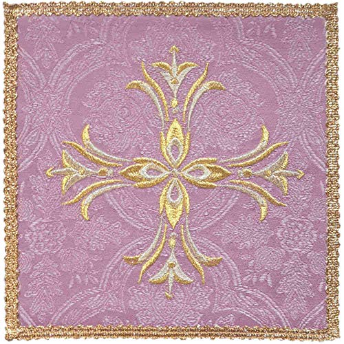 Desconocido Palia bordado Cruz | Paños de altar(rosa)