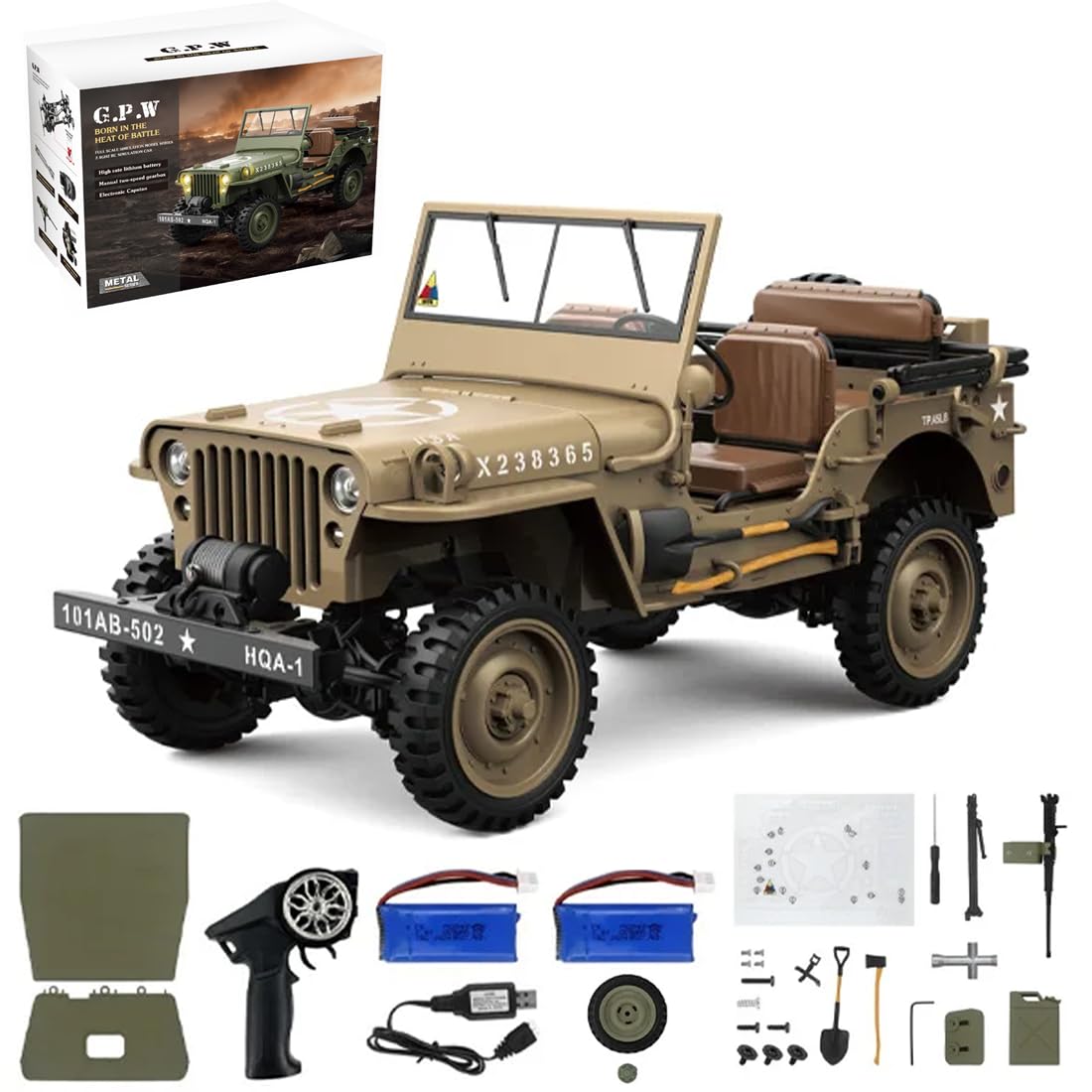 RCXTechPro 1/14 RC Off Road Truck 4WD Rock Crawler Electric Remote Control Offroad Vehicle 2.4GHz Climbing RC Car Simulation Jeep Style RTR Trail Racing Model for Adults Hobbyists
