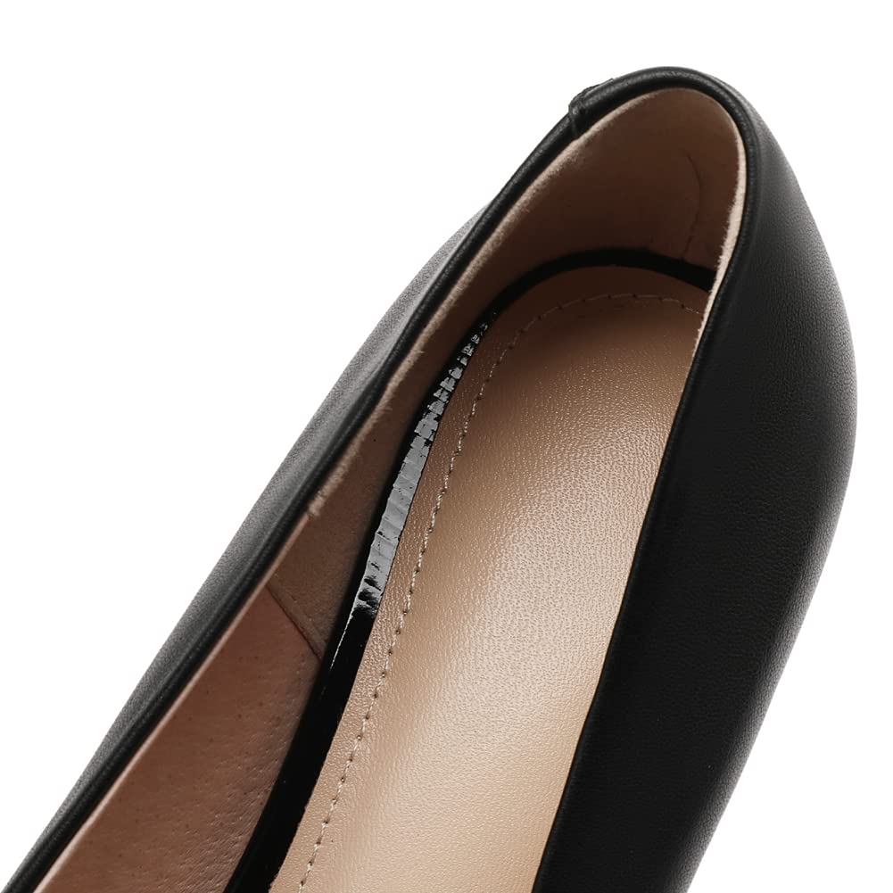 Donna Vera Pelle 5CM/7CM/9CM Tacchi a Spillo Elegante Decolletè Scarpe a Punta Scarpe da Ufficio