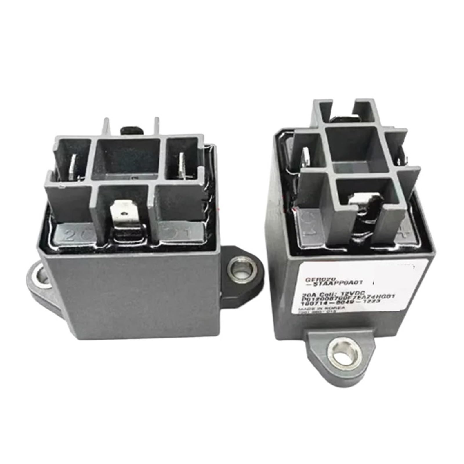 Relay 12V 20A 4PIN DCV12 GER020-STAAPPOA01, relais automobile pour courant continu