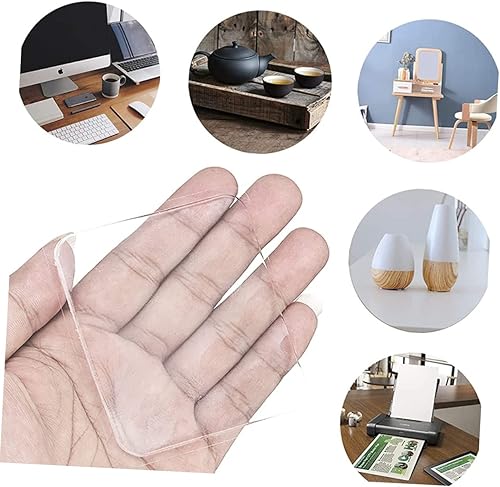 Miniatura 8 de 4 almohadillas fijas para las células del pie, fundas para pies de mesa, alfombrilla de gel para alfombra, almohadilla de gel para silla, reposapiés