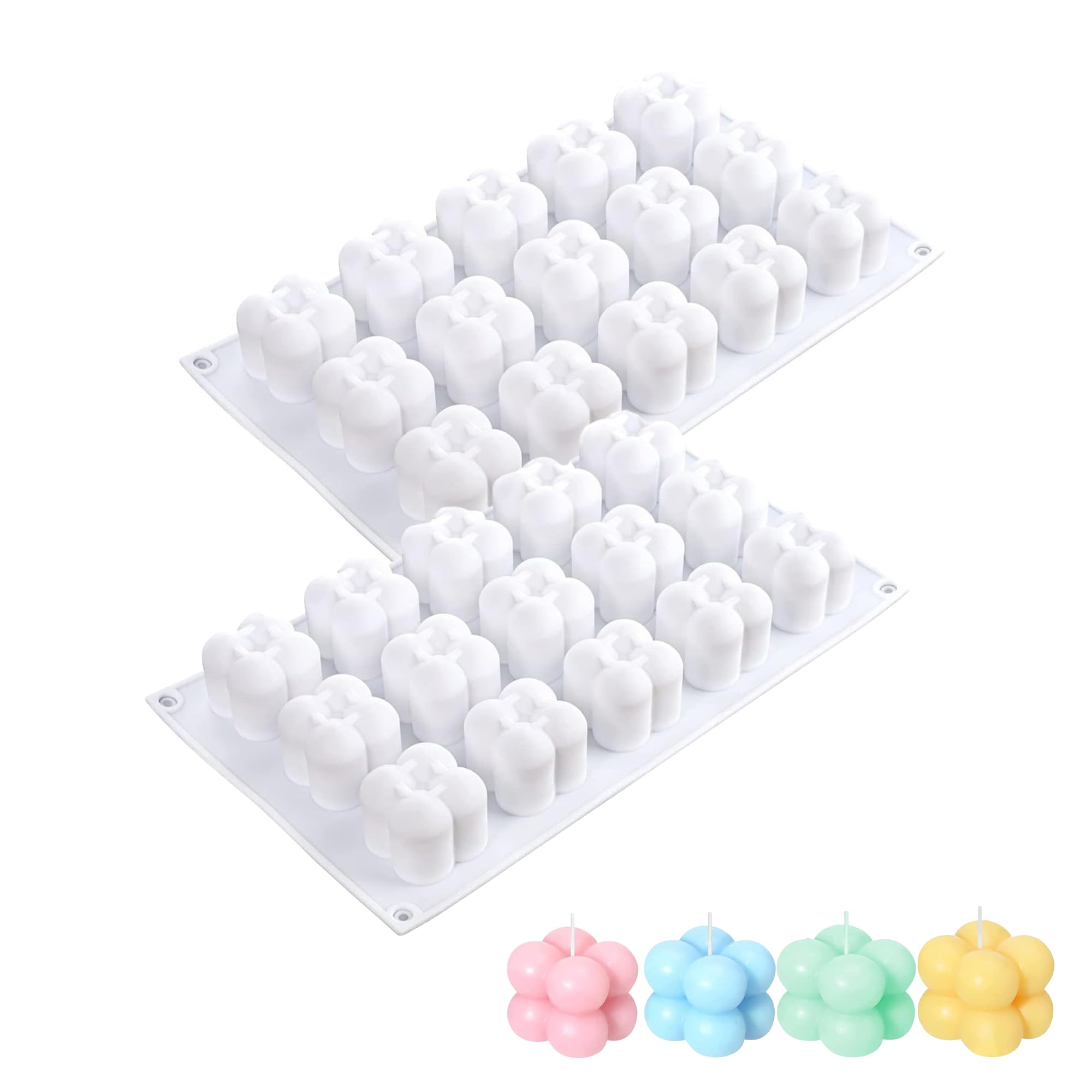 Undy 15 Cavity 3D Cube Shape Candle Mould for Candle Making, Home Decor, Aromatherapy 3D Silicone Moulds for Candles Soap Chocolate Making Pack of 2 (B0BFL2QYDR) Amazon Price History, Amazon Price Tracker