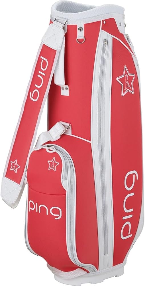 PING ゴルフバッグ 赤 PING ゴルフバッグ
