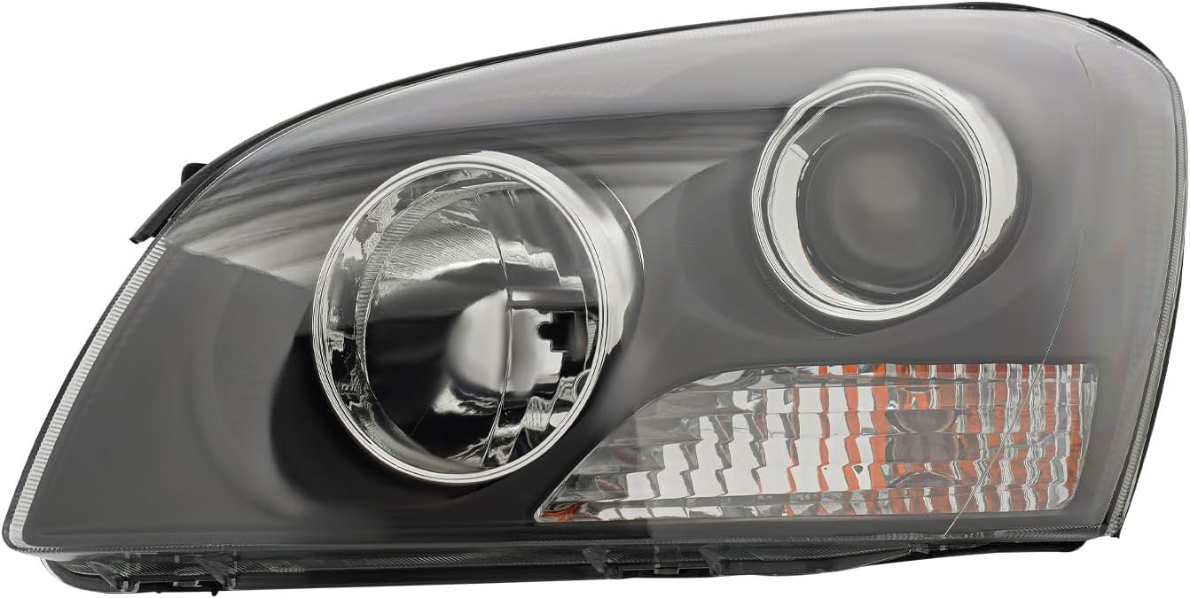 Left Halogen Headlight Assembly Fit for 2007-2008 Kia Optima, Direct Replacement OE 921012G060(Driver Side)