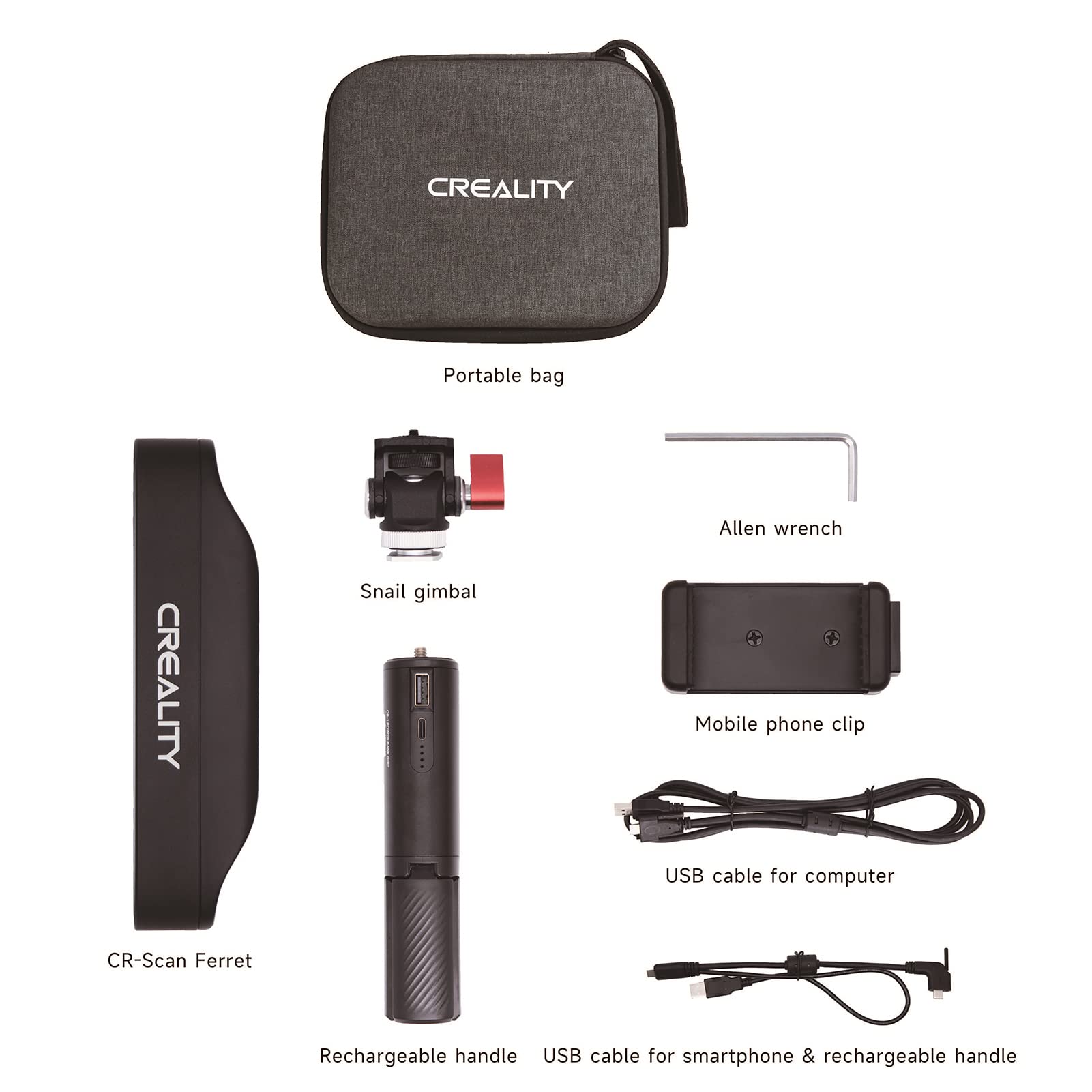 Amazon.co.jp: 3Dスキャナー,JUANZI CR-Scan Ferret 3D スキャナー