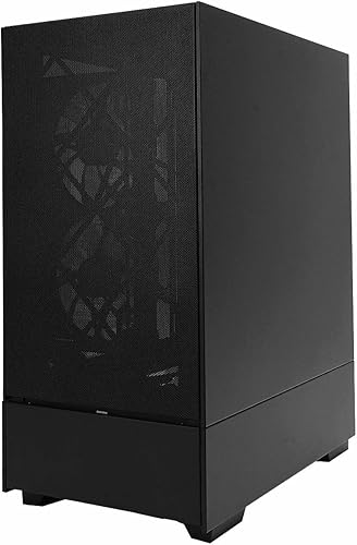 Miniatura 9 de InWin ModFree Base, E-ATX, caja de torre completa, alto flujo de aire, soporta ventiladores de 4.724 in o 5.512 in y hasta 11.024 in AIO, diseño